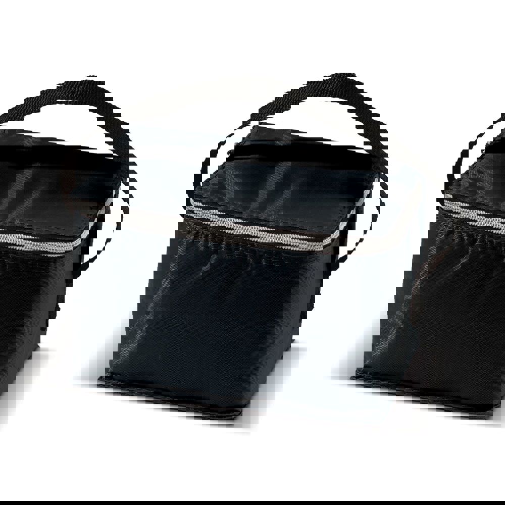 Kühltasche für 6 Dosen 20 x 12.5 x 13 cm - schwarz