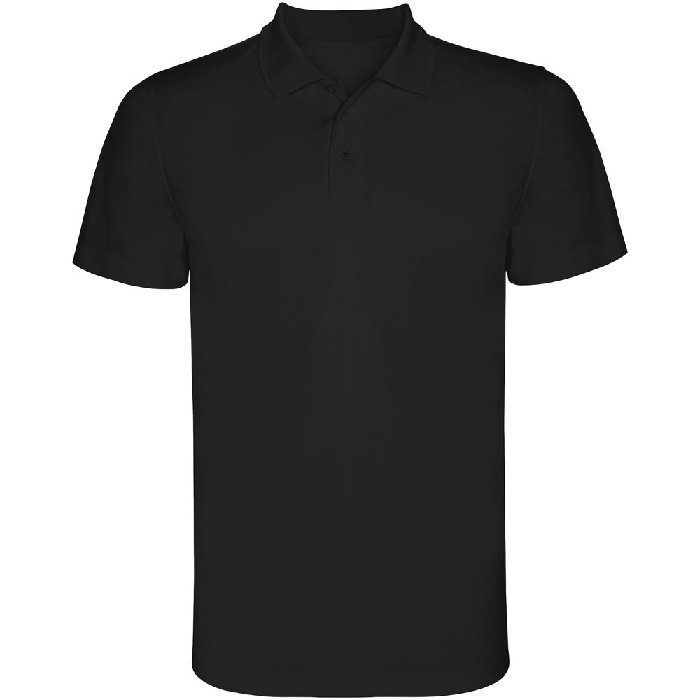 Monzha Sport Poloshirt für Herren - schwarz