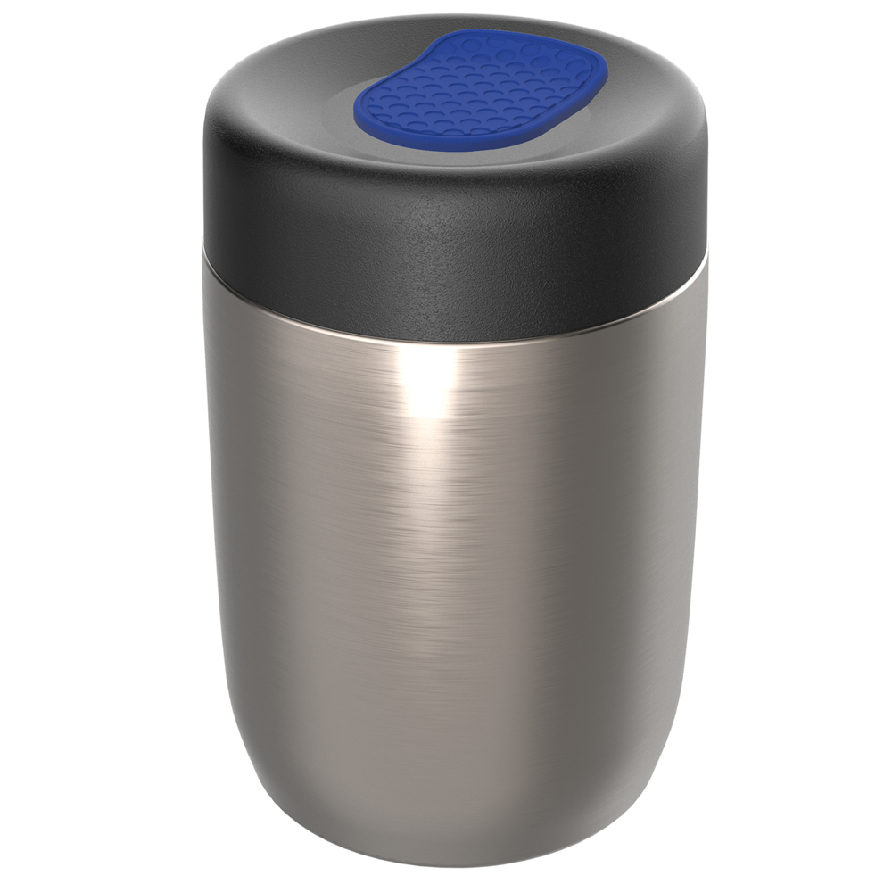 Thermo Lunchpot RE98-myNIZZA - schwarz, silber, blau