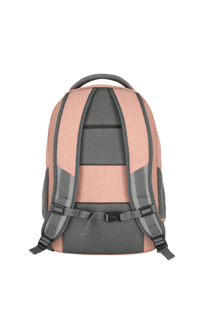 TRAVELITE BASICS Rucksack Melange, Rosa/Grau