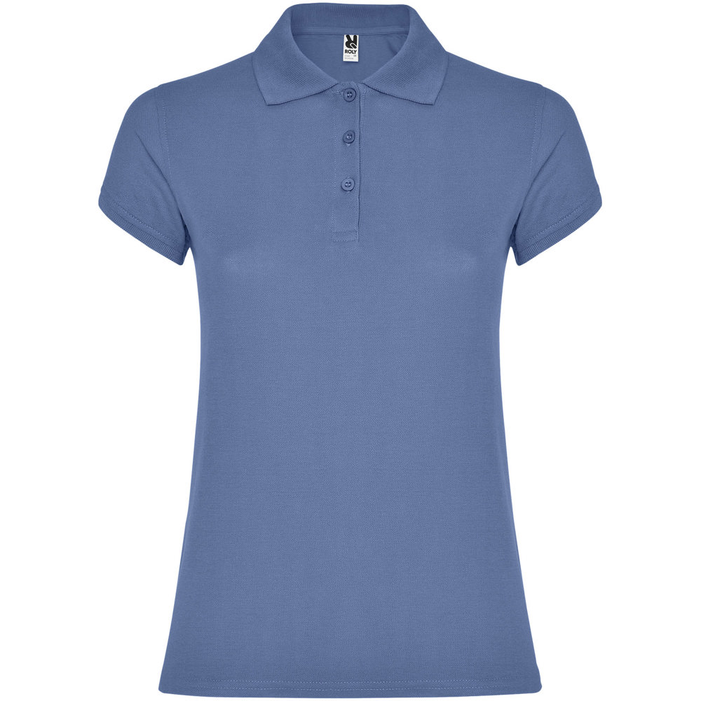 Star Poloshirt für Damen - riviera blau