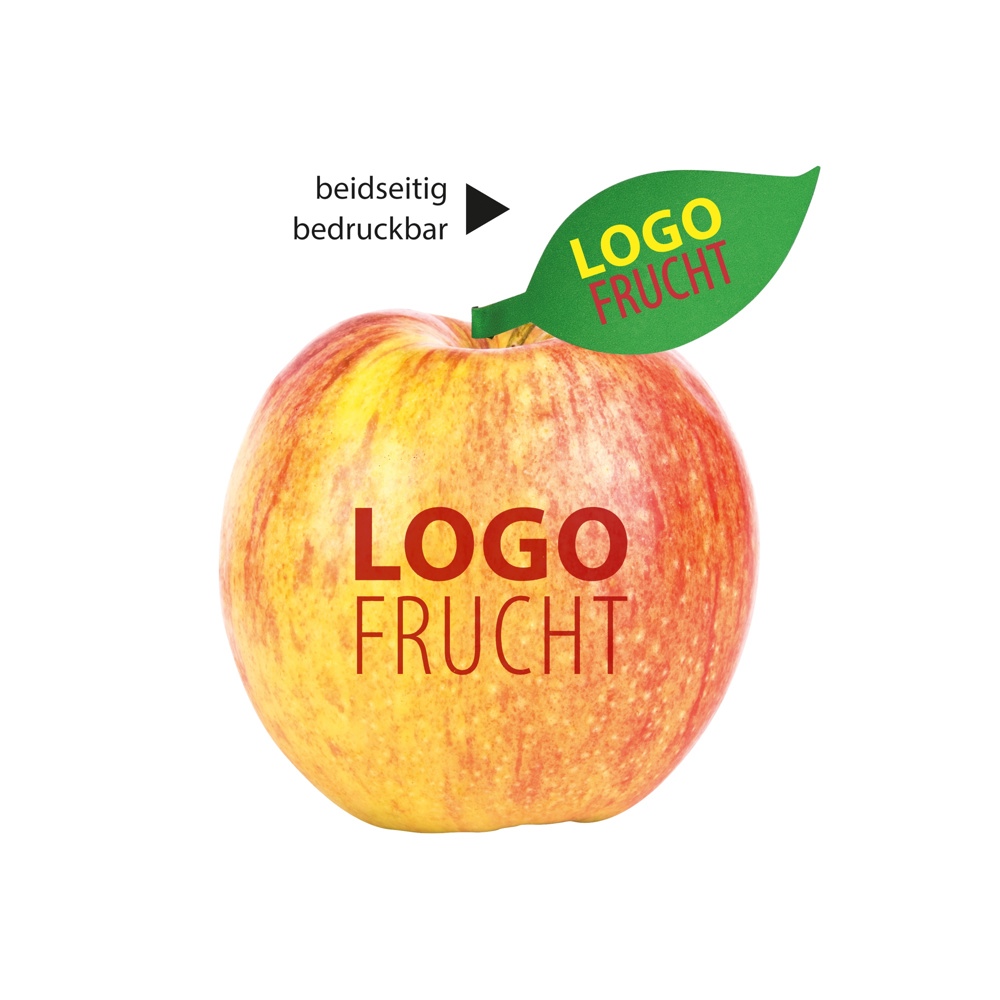 LogoFrucht Apfel rot - rot
