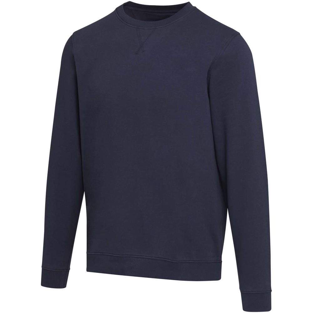 Jasper Pullover mit Rundhalsausschnitt aus recycelter 280 g/m² Bio Baumwolle (OCS), unisex - navy