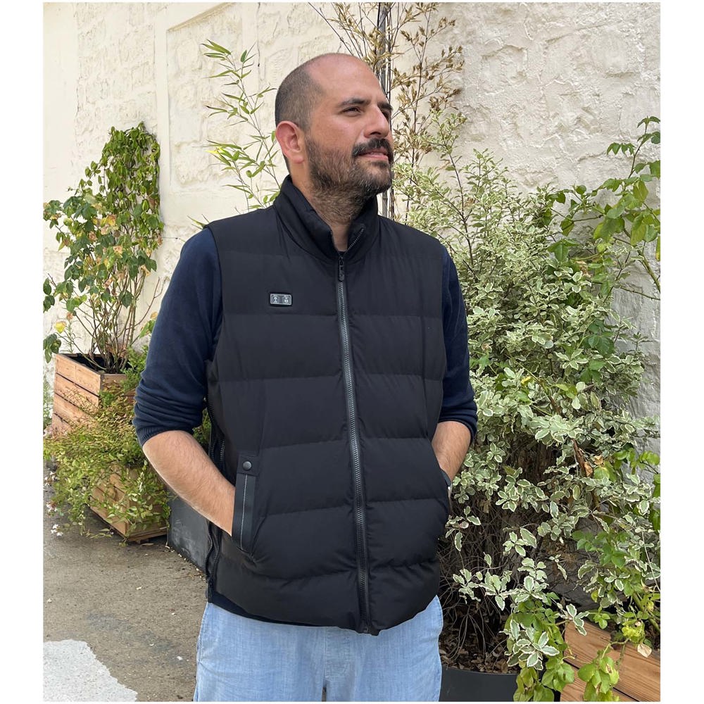 SCX.design G01 beheizbarer Bodywarmer mit Powerbank