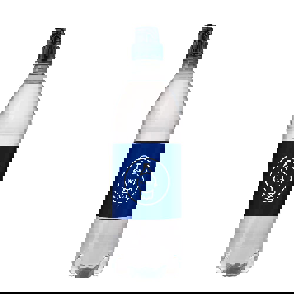 Quellwasser 500 ml mit Sportverschluß - Transparent/Blau