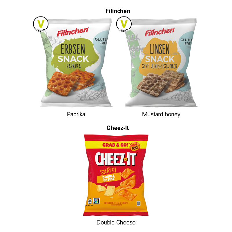 Trikot Box M, Filinchen Erbsen Snack Paprika