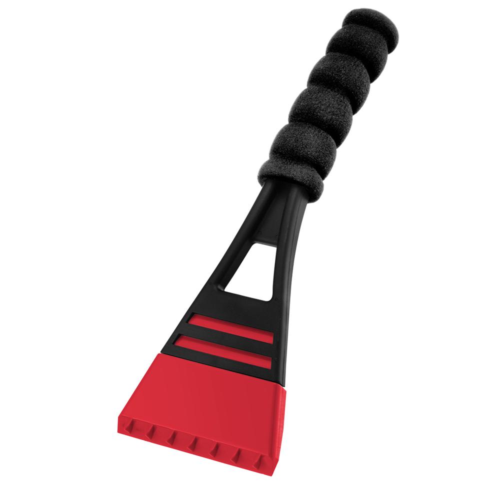 Eiskratzer und Eisbrecher - schwarz/rot