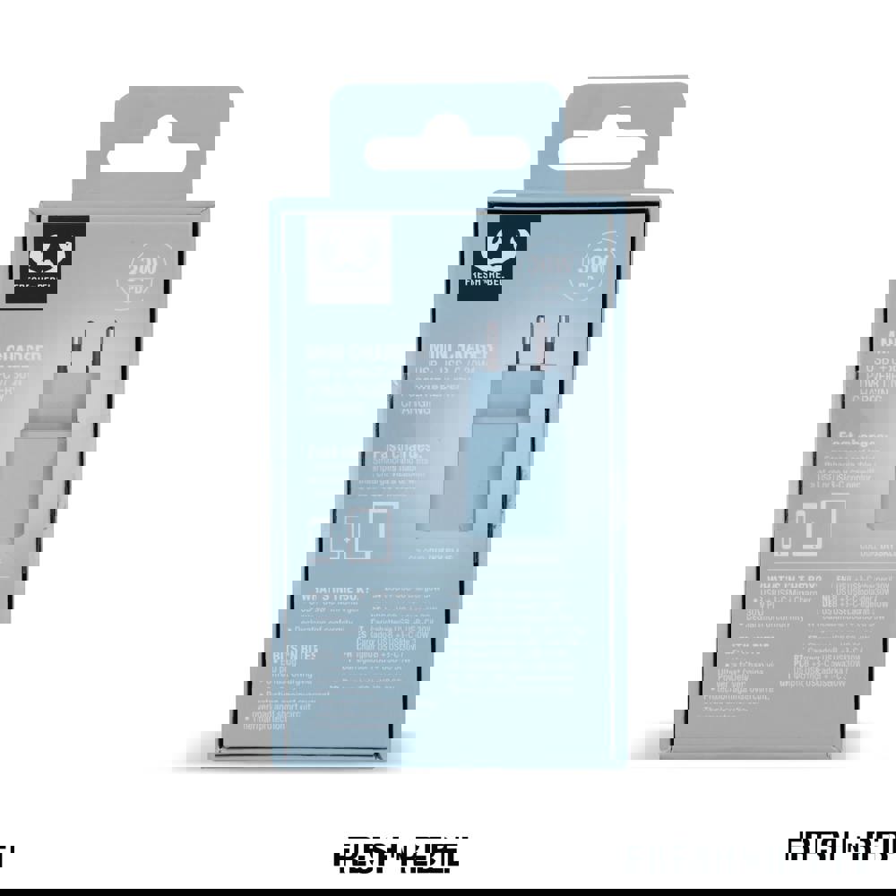 2WC30 I Fresh 'n Rebel Mini Charger USB-C + A PD // 30W