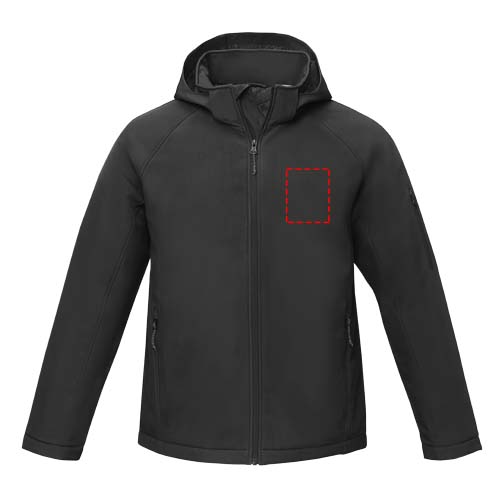 Notus wattierte Softshell Herrenjacke