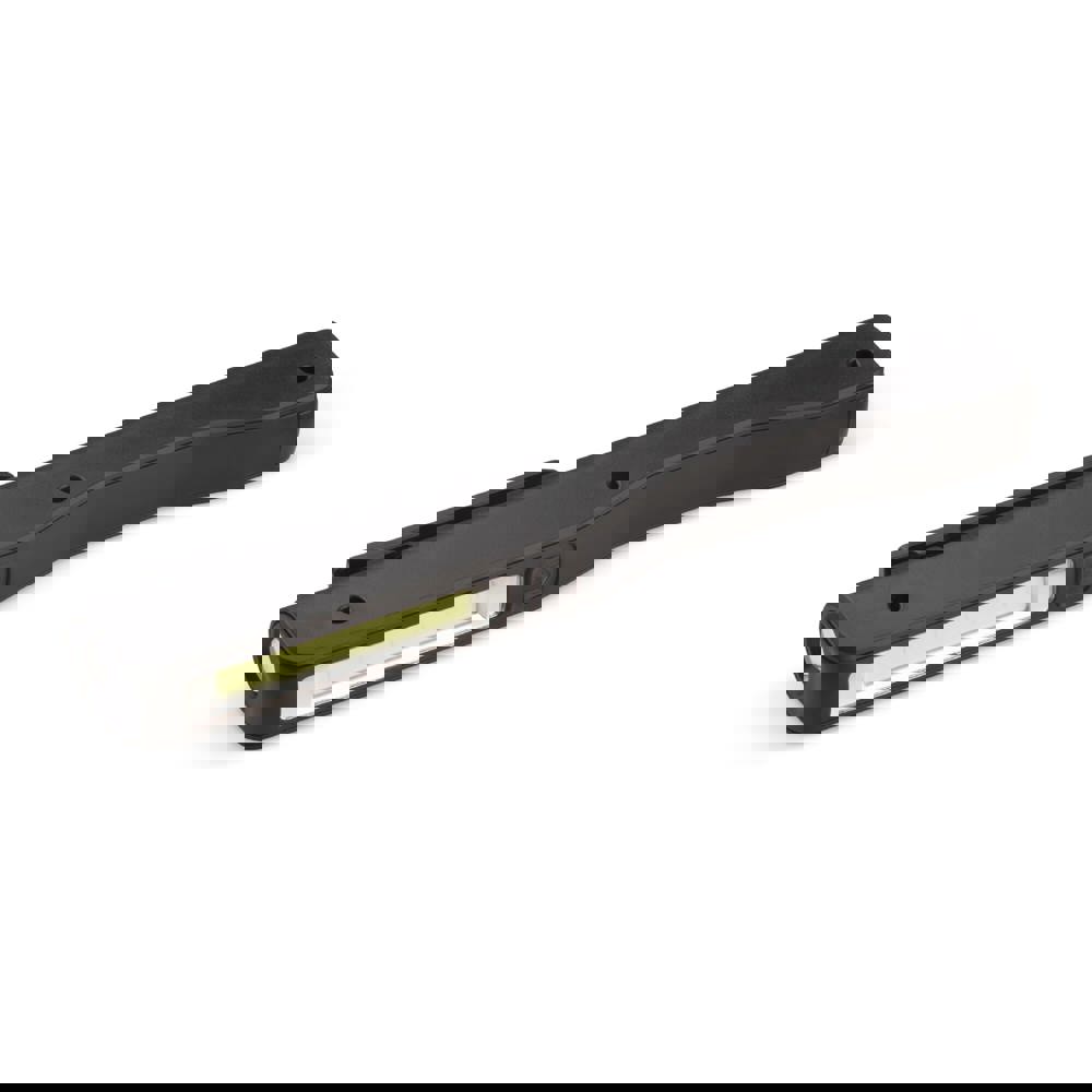 COB-Taschenlampe - Schwarz