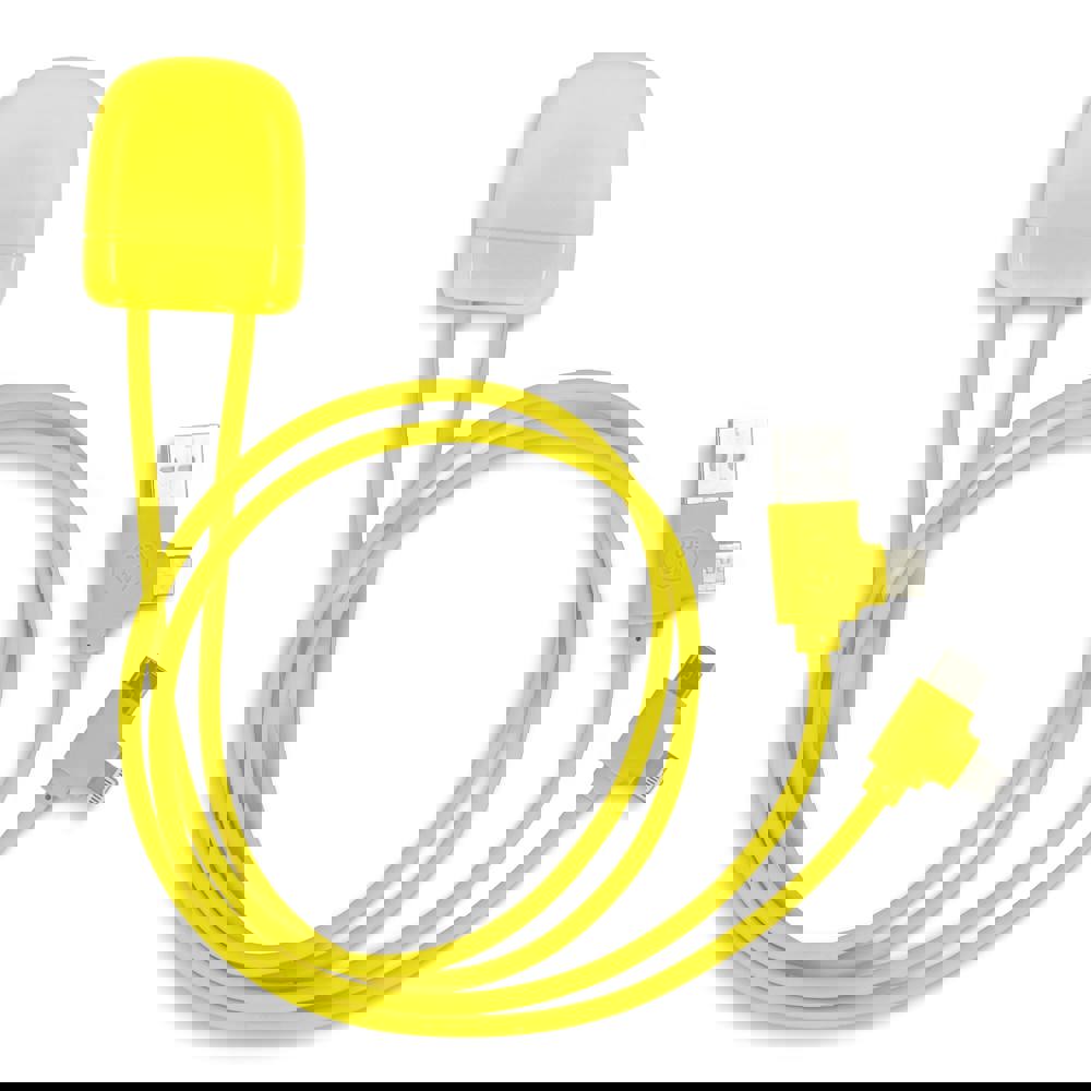 Xoopar Ice-C Charging cable - Gelb