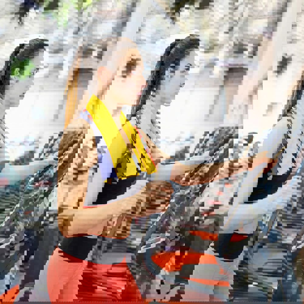 R-PET-Schnelltrocknungshandtuch 40 × 80 cm mit Beutel, Sublimationsdruck.