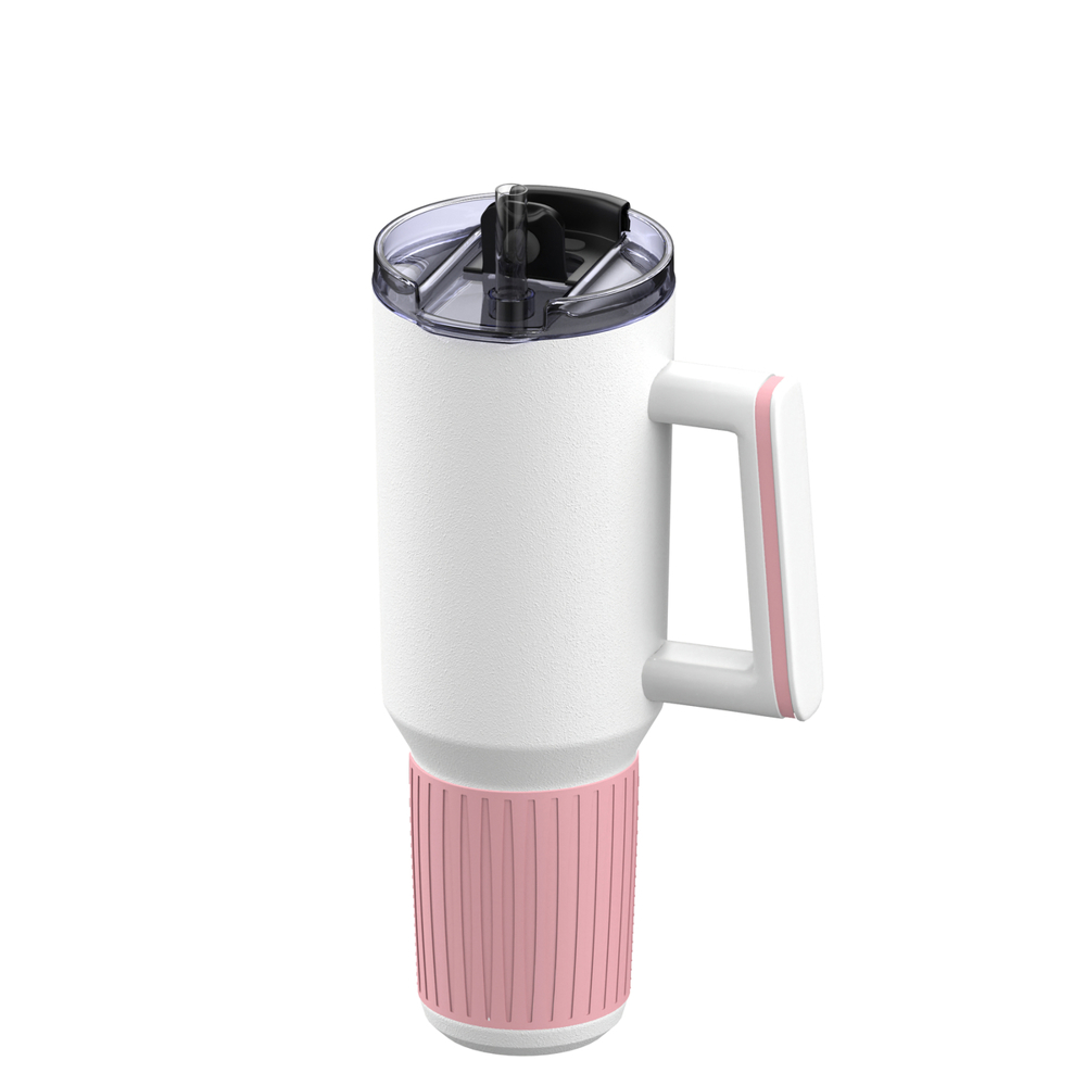 Thermobecher RETUMBLER-myKINGS CANYON 900 - hellmagenta, rose, weiß