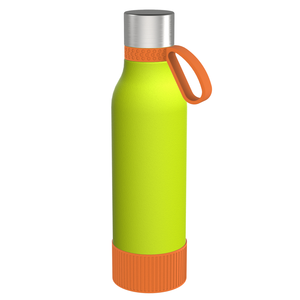 Trinkflasche RETUMBLER-myTOULON II 820 - orange, hellgrün