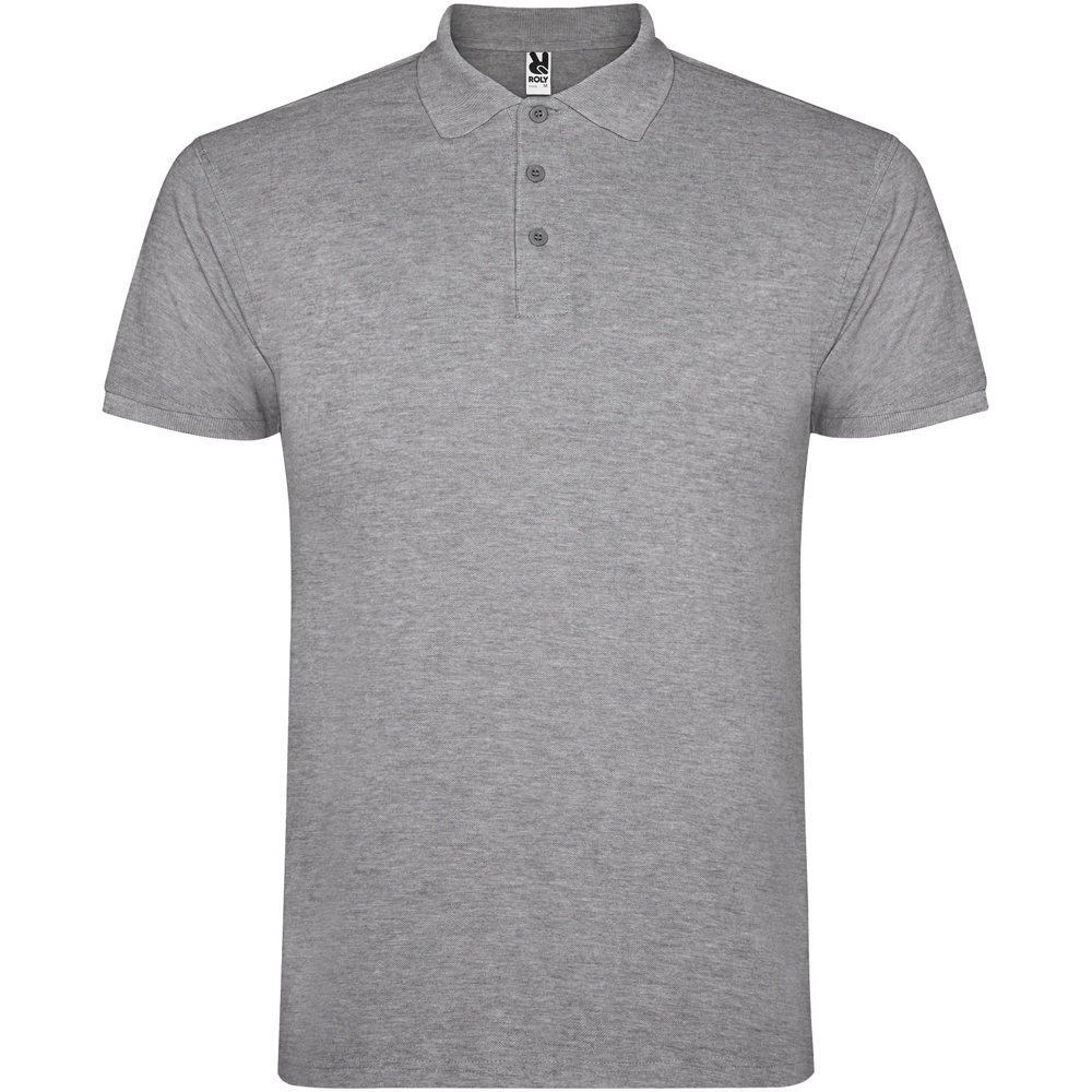 Star Poloshirt für Herren - marl grau