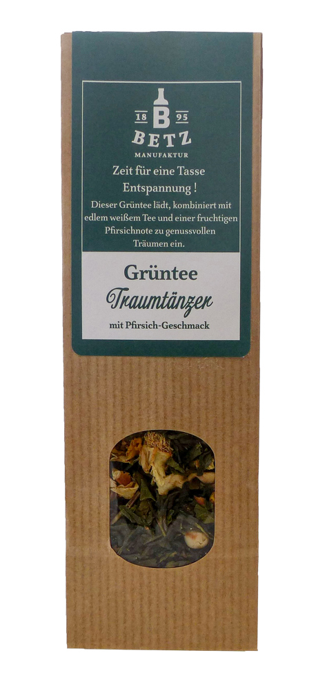 Grüntee "Traumtänzer", 35 g in Präsentkartonage