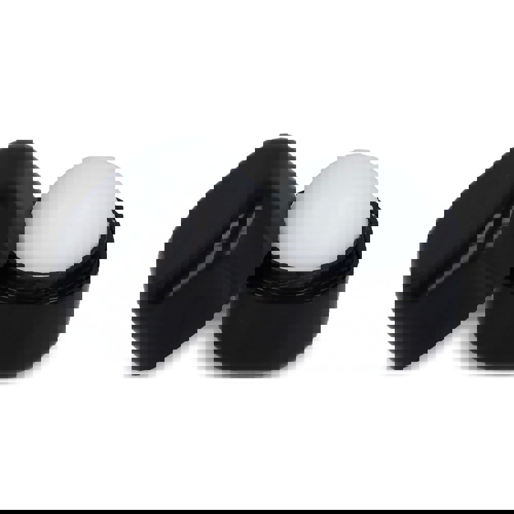 Kubischer Lippenpflegestift aus recyceltem ABS - schwarz