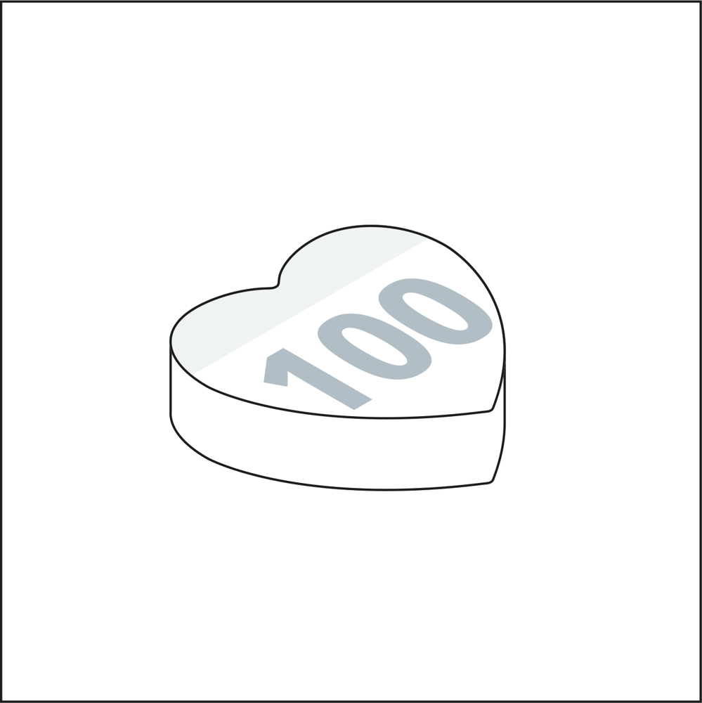 Haftnotizblock Form 125 × 72 mm, 100 Haftzettel, Auto