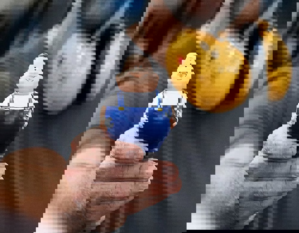 Schrauber Bert®, blau, one size