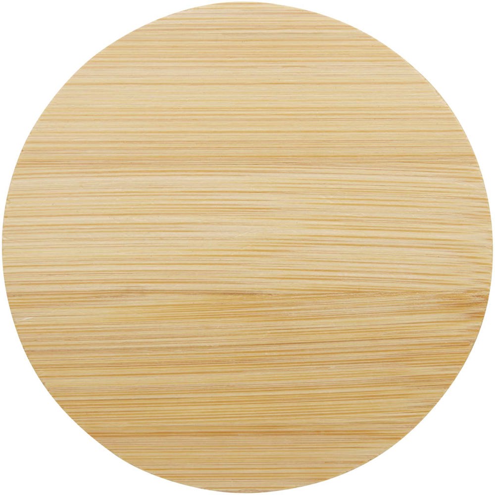 Lenora 250 ml Glasbecher mit Bambusdeckel