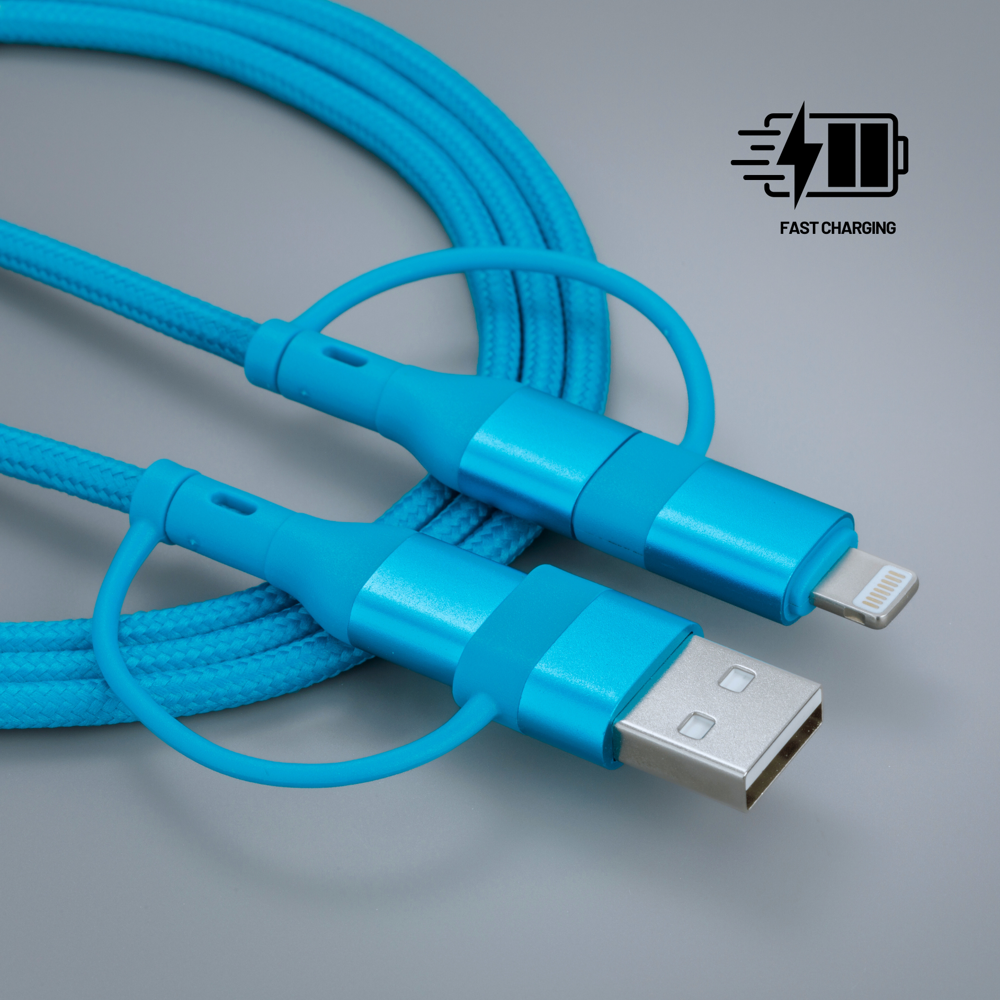 Opti Color Lade- und Datenkabel - türkis