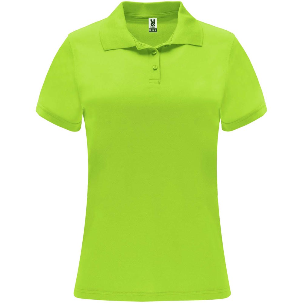 Monzha Sport Poloshirt für Damen - limone
