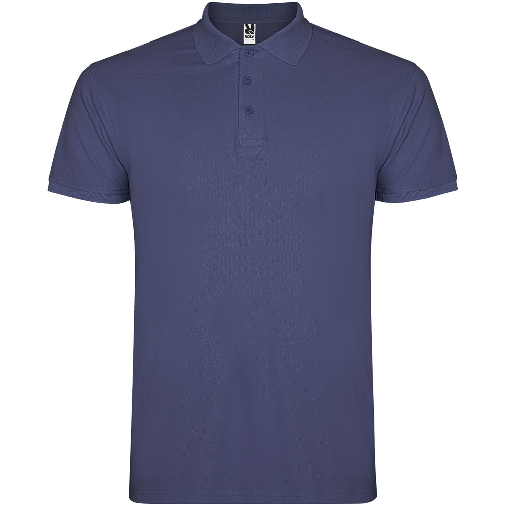 Star Poloshirt für Herren - denimblau