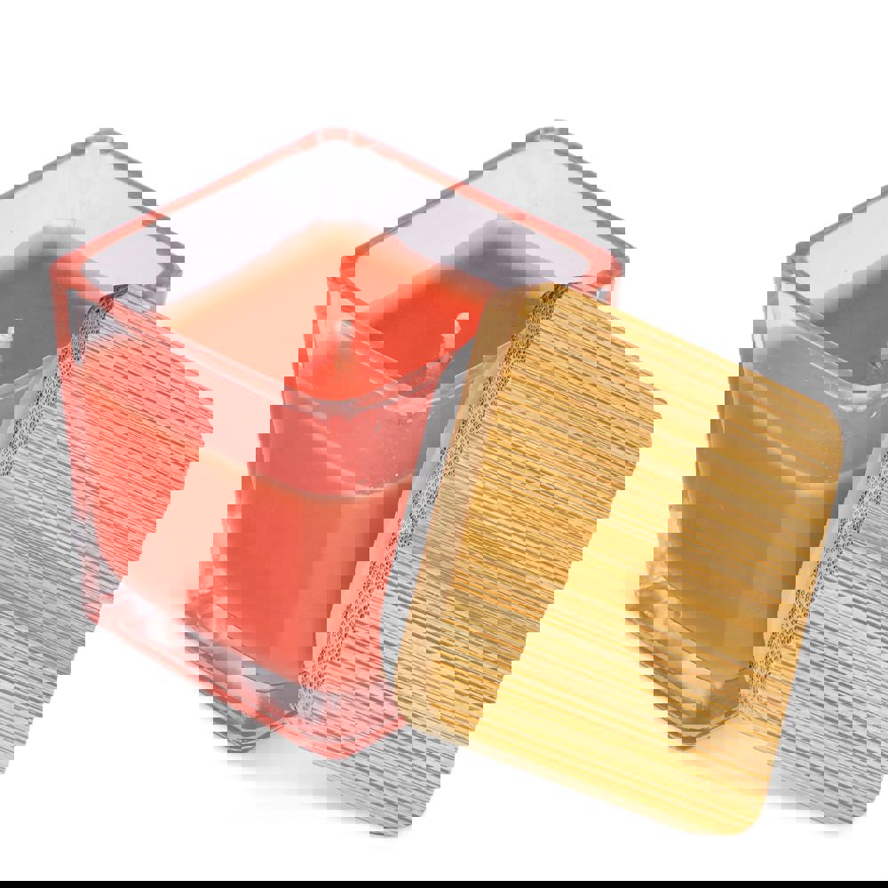 Chakra Kerze auf pflanzlicher Basis im Glasgefäß