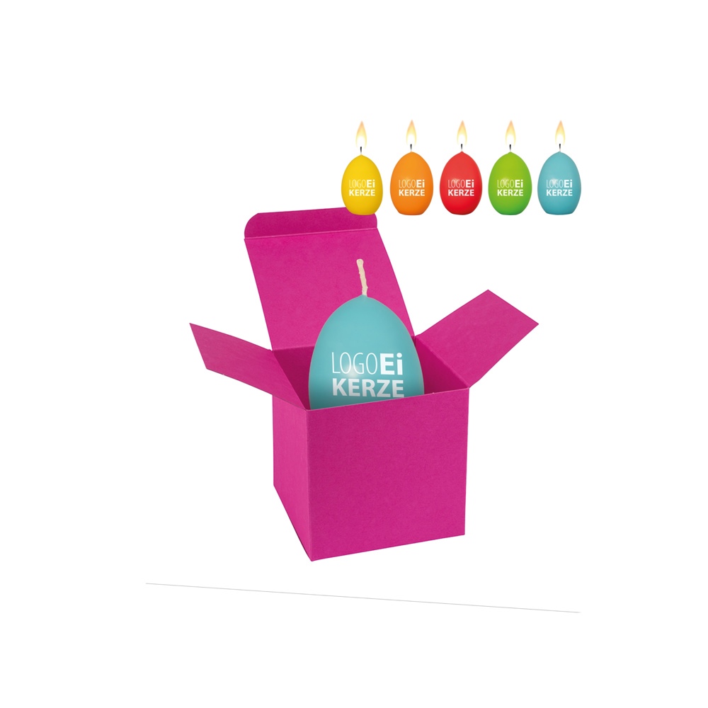 ColorBox LogoEi Kerze - pink