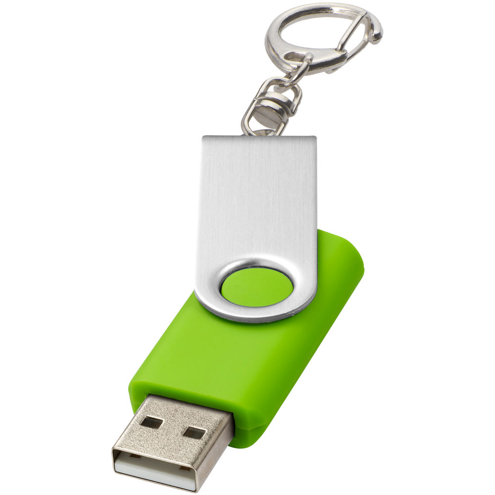 Rotate mit Schlüsselanhänger USB-Stick - limone