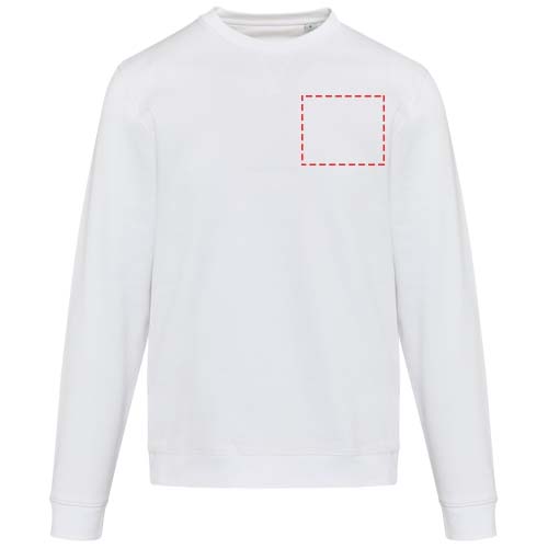 Jasper Pullover mit Rundhalsausschnitt aus recycelter 280 g/m² Bio Baumwolle (OCS), unisex