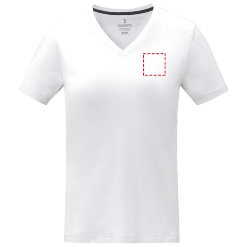 Somoto T-Shirt mit V-Ausschnitt für Damen