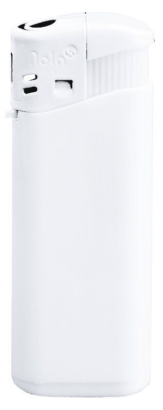 Nola 4 midi Elektronik Feuerzeug, nachfüllbar - Weiß