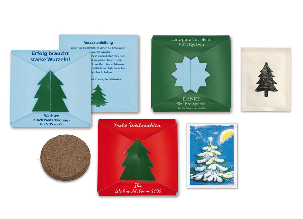 Verschluss - Samenkarte Tannenbaum