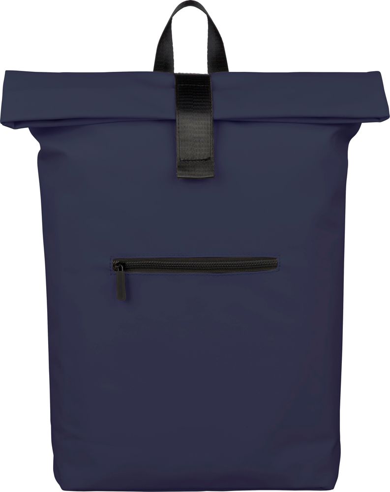 Recycelter PU-Rucksack Naiya - blau