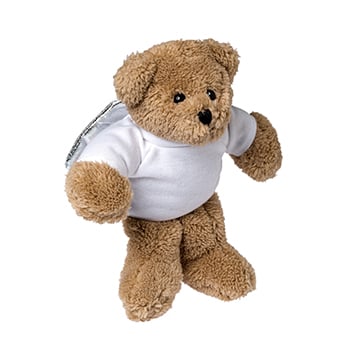 Mini-T-Shirt mit Flügeln, weiß, M