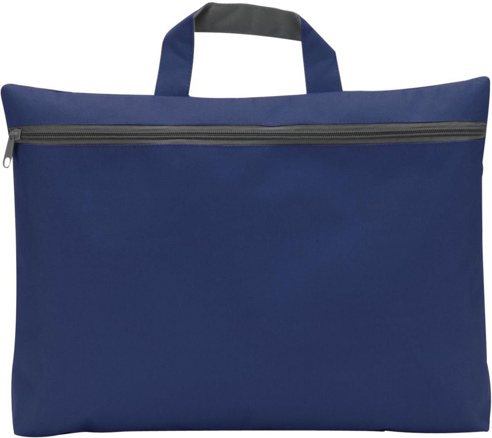 Dokumententasche aus Polyester Elfrieda - blau