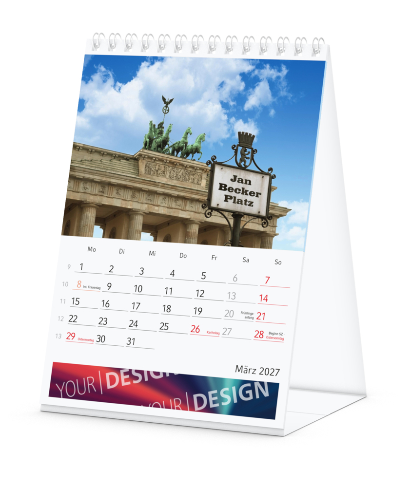 Personalisierter Bildkalender MagicPix Table Hoch