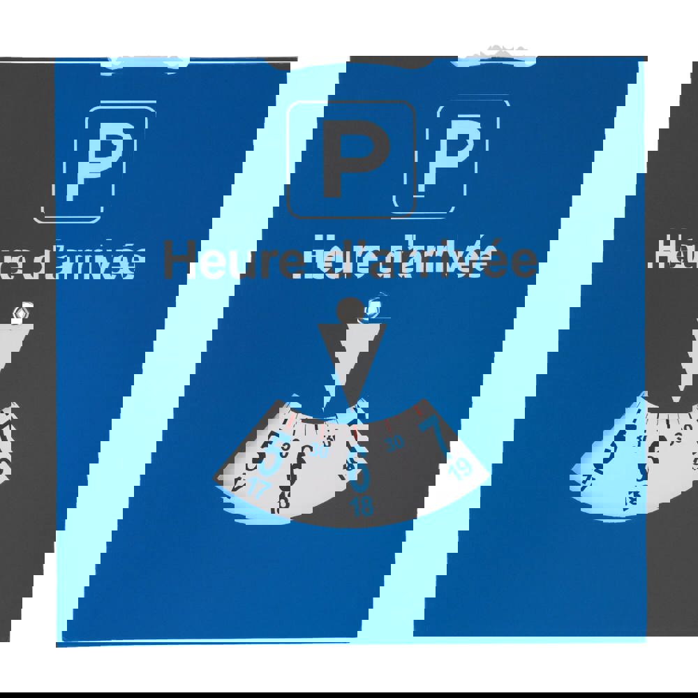 Parkscheibe für Frankreich