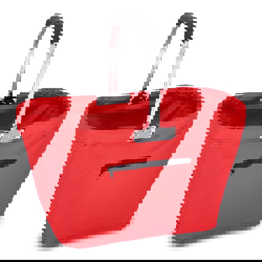 Faltbarer Einkaufskorb - rot