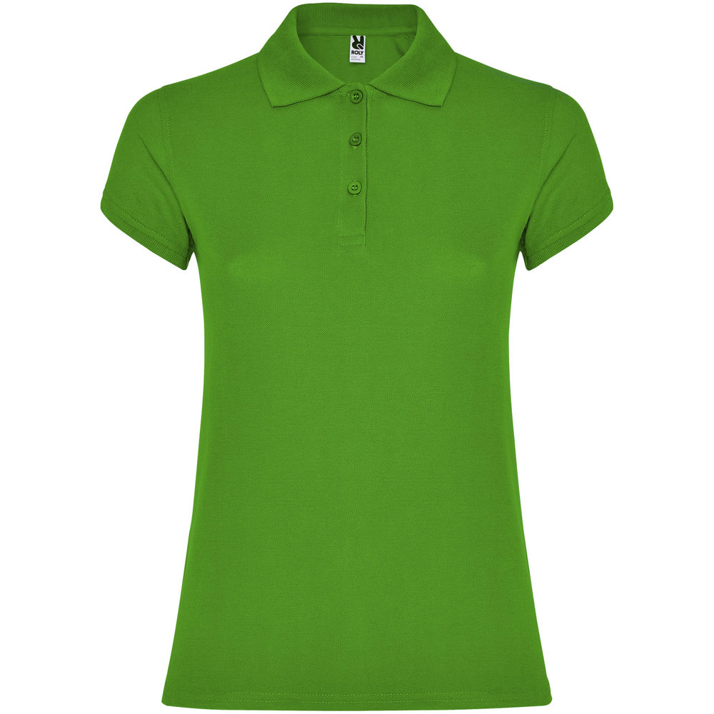 Star Poloshirt für Damen - grasgrün