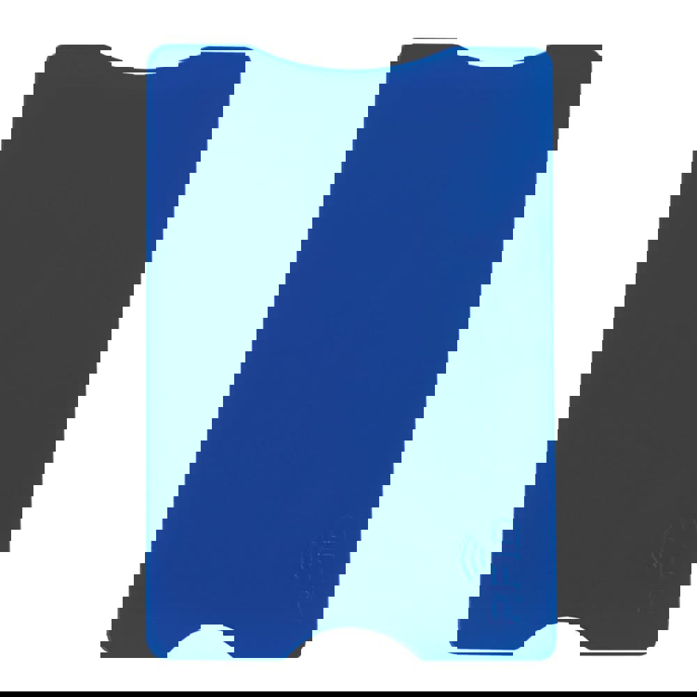 Kartenhalter Anti Skim (Hard Case) - blau
