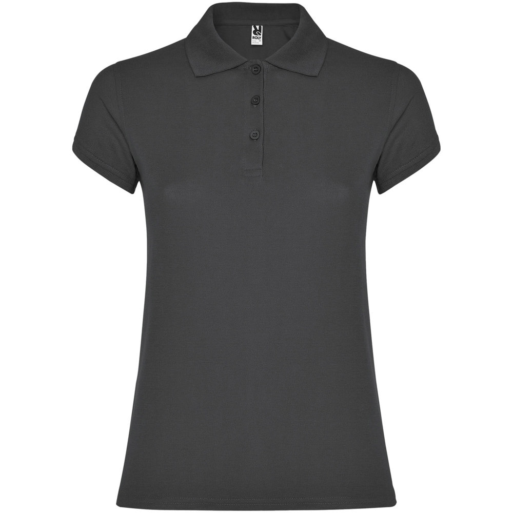 Star Poloshirt für Damen - dunkelblei