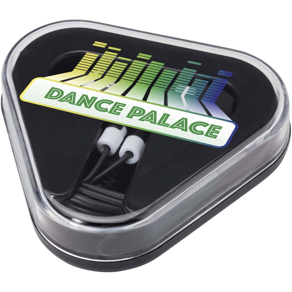 Rebel Ohrhörer mit Aufbewahrungsbox aus recyceltem Kunststoff