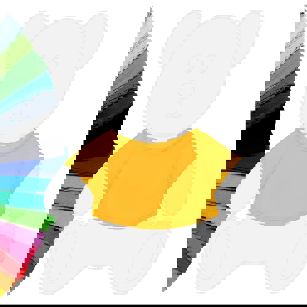 Mini-T-Shirt, gelb, XL