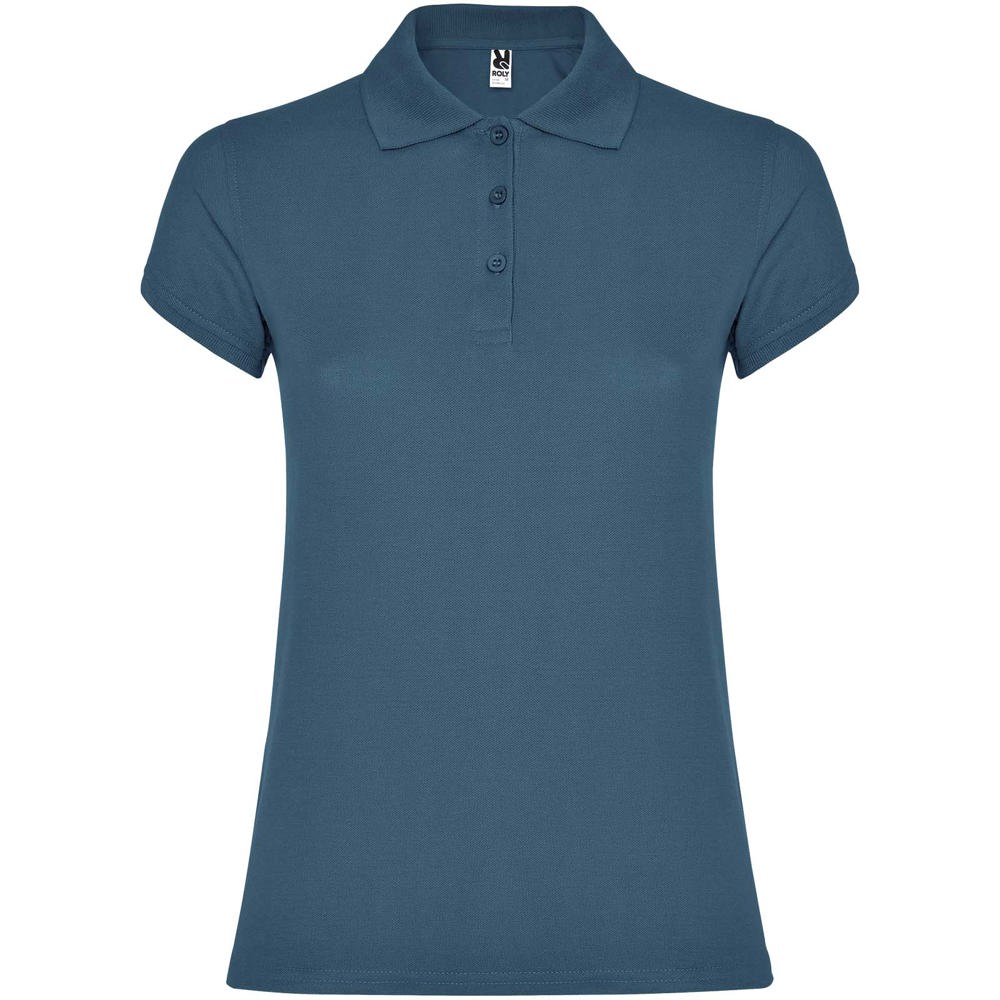 Star Poloshirt für Damen - sturmblau