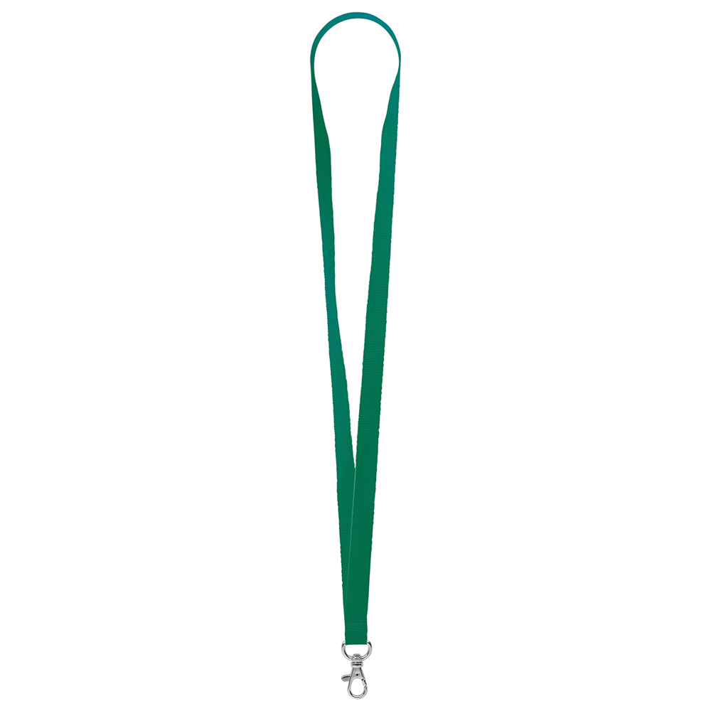 Schlüsselband/Lanyard "Standard" - Waldgrün (ca. Pantone 342C)