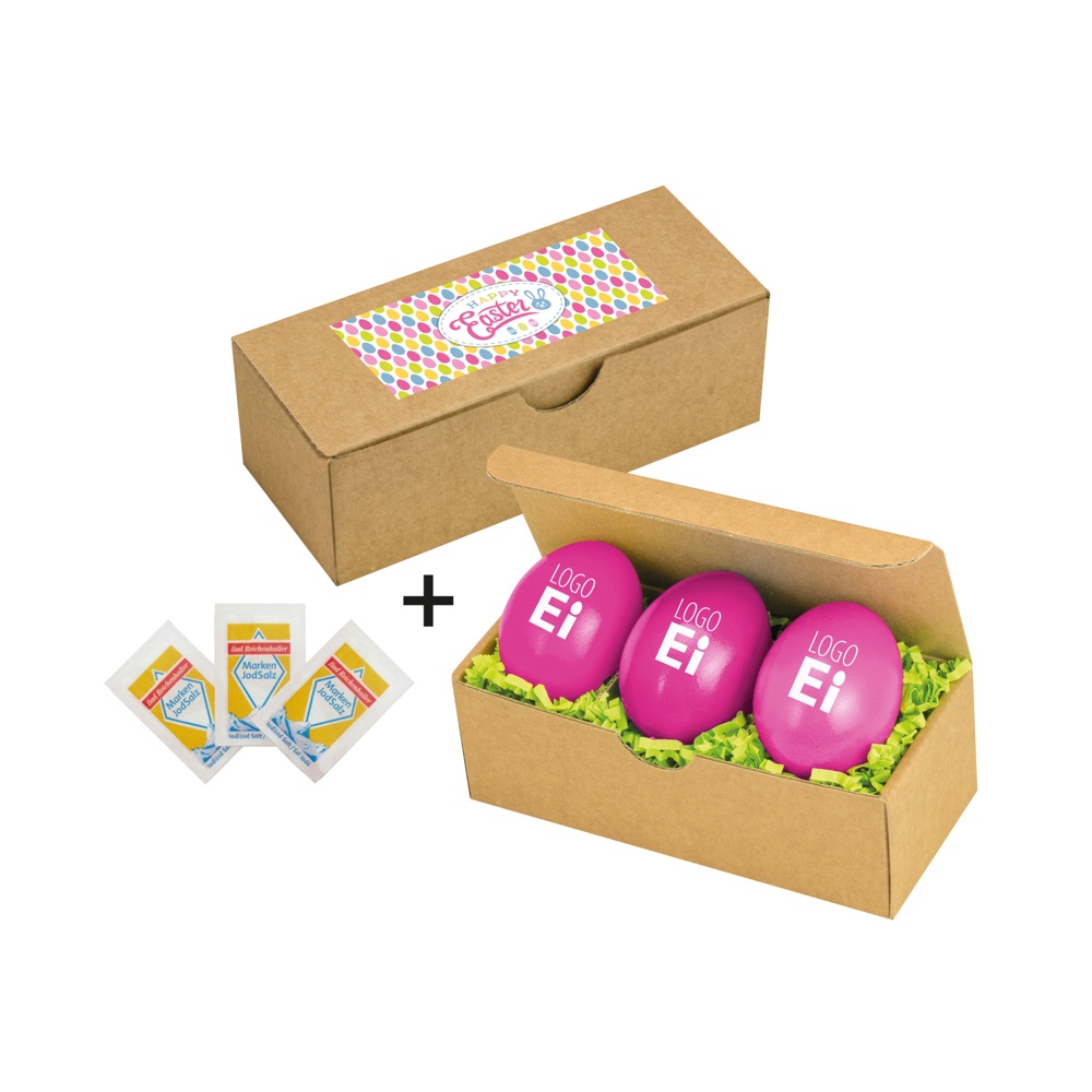 LogoEi 3er Snack - pink