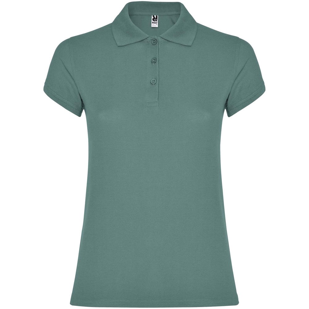 Star Poloshirt für Damen - calm blau