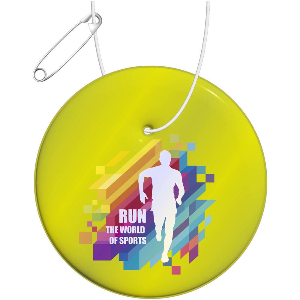 RFX™ H-16 runder, leichter, reflektierender PVC-Anhänger